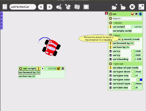 Etoys is free, fun, and very easy to use.