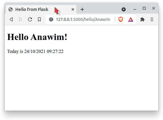 Flask web development