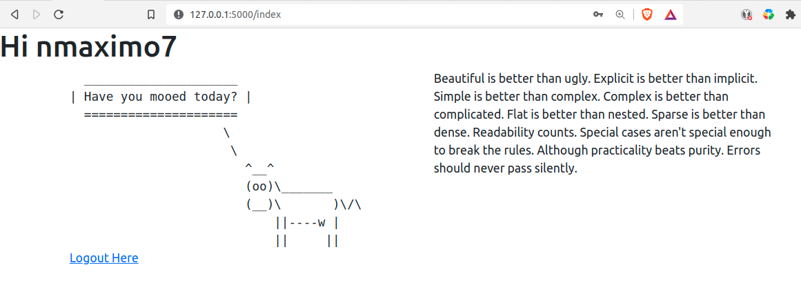 Web Development with Flask