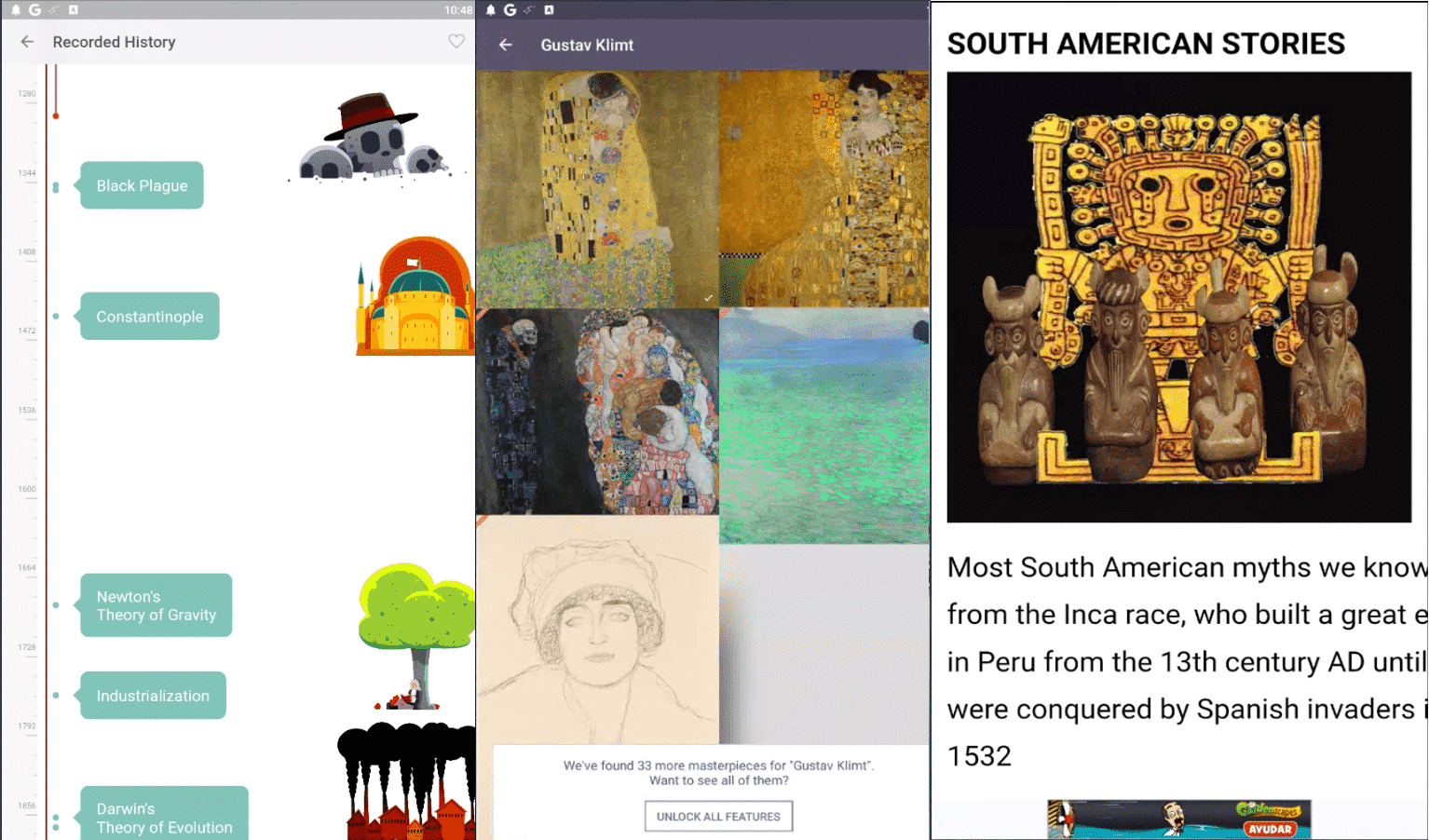 DailyArt es una aplicación que te ofrece tu dosis diaria de arte