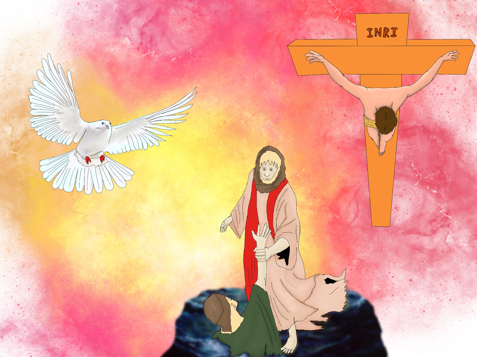 If anyone loves Me, he will keep My word; and My Father will love him, and We will come to him and make Our home with him, Jn 14:23.