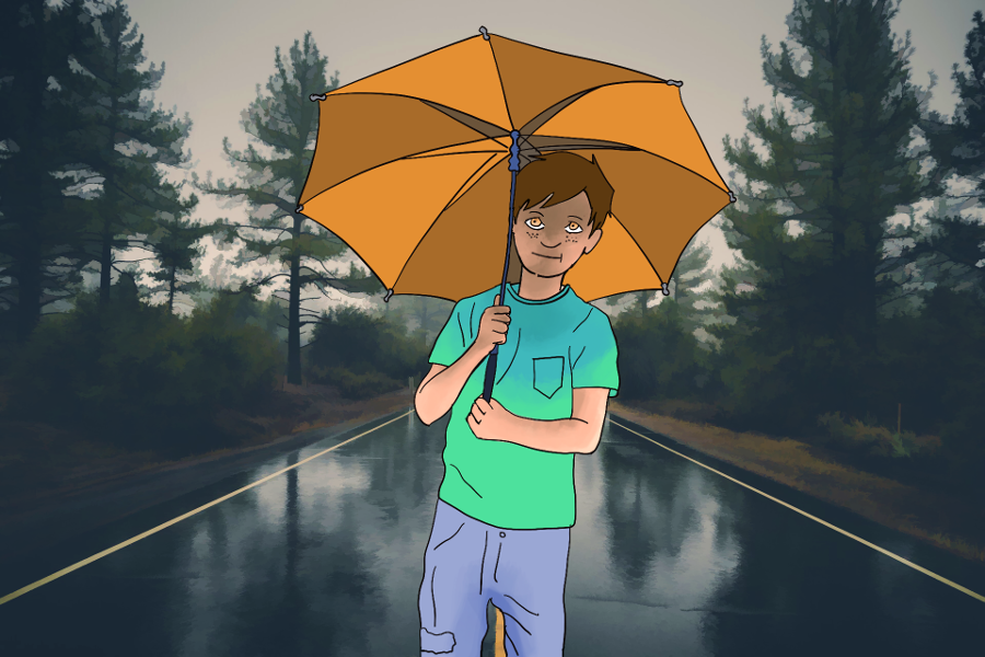 It is raining cats and dogs