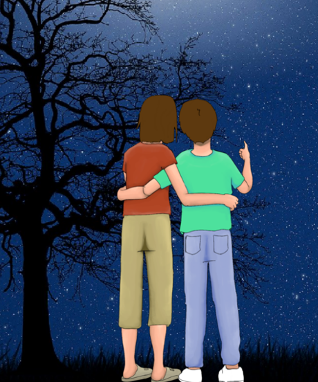 La luna está casi tan bonita como tú