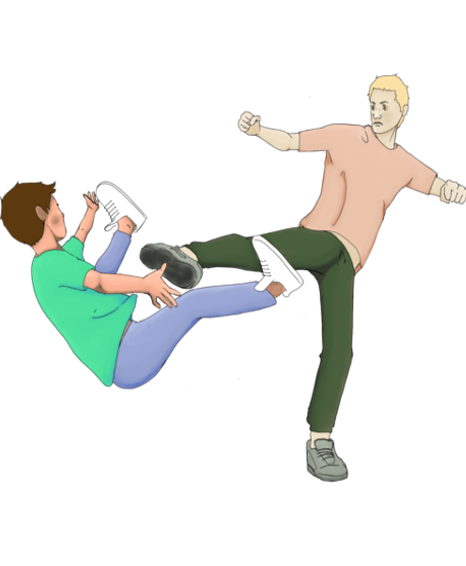 My name is trouble, wimpy bed wetter