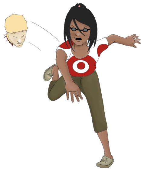 You are a savage monster!