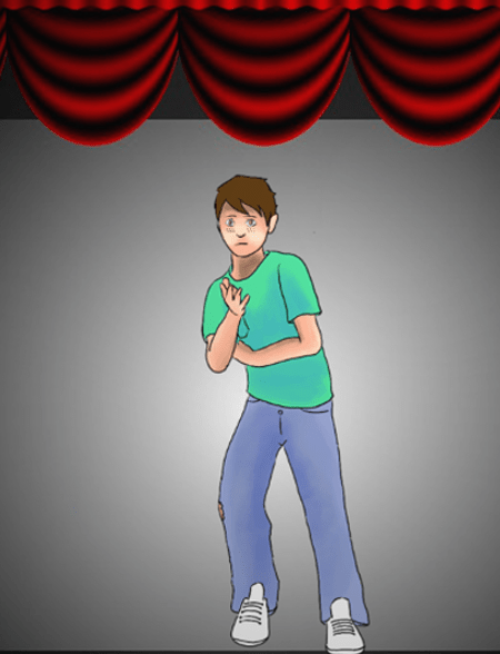 I have a frog in my belly!