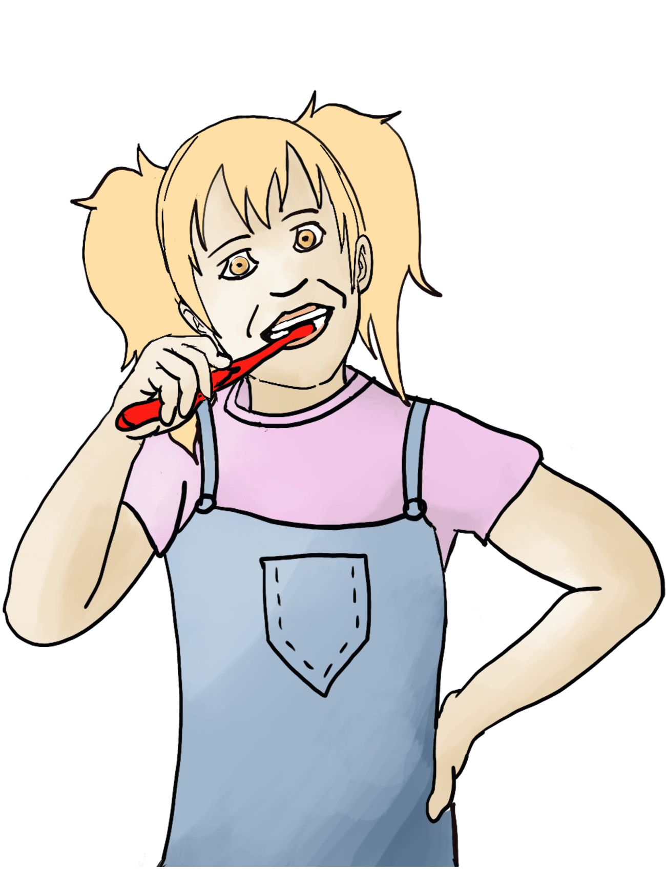 I hate brushing my teeth