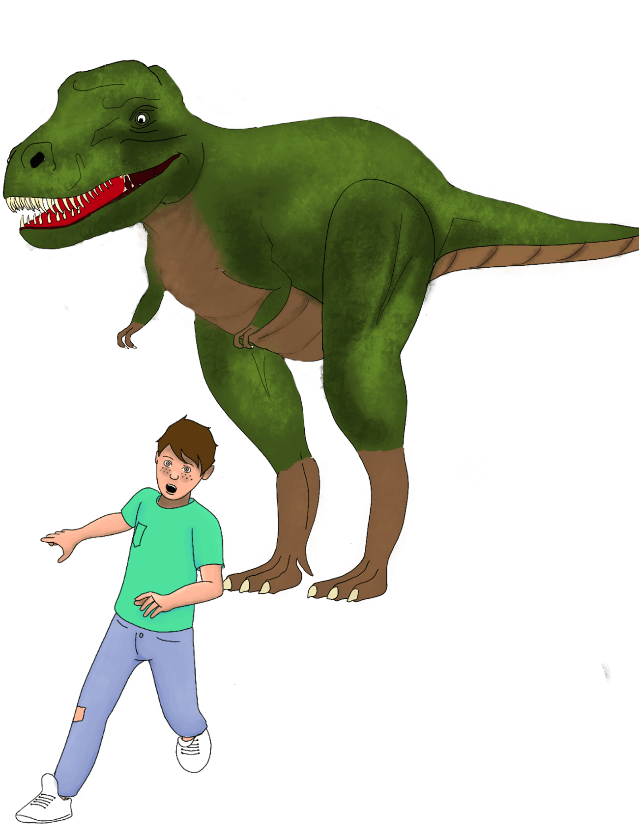 A T-Rex in my bedroom!