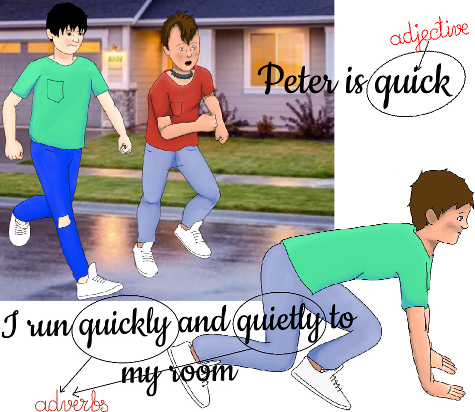 He speaks quickly and passionately.