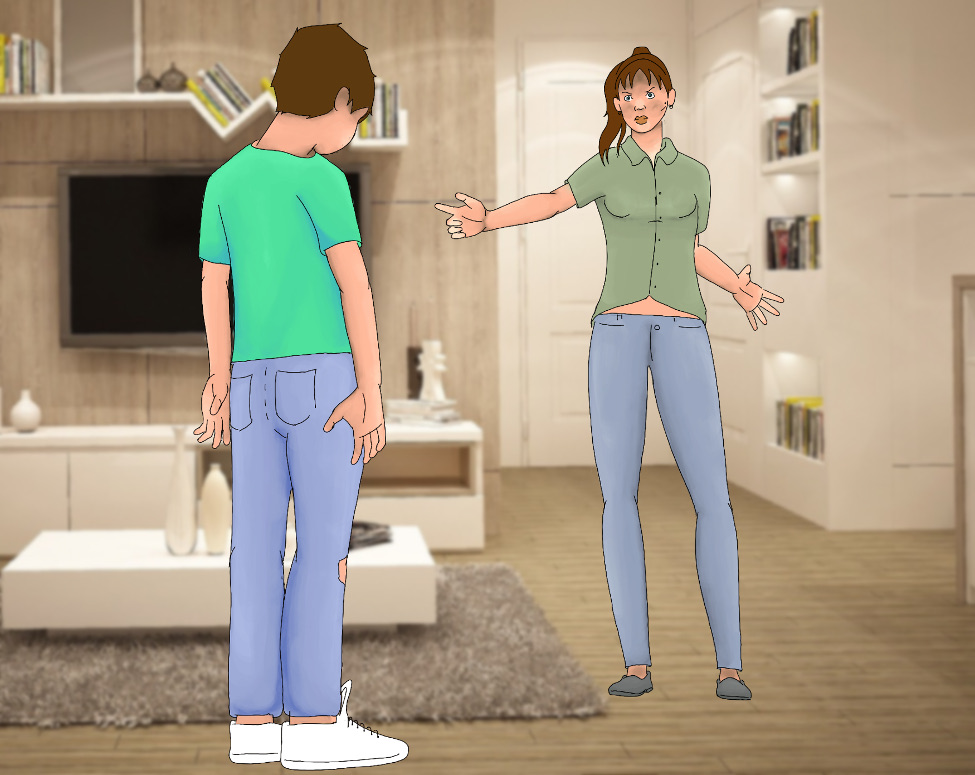 Today’s parents. Mom: Eat your veggies or I will change the Wi-Fi password!