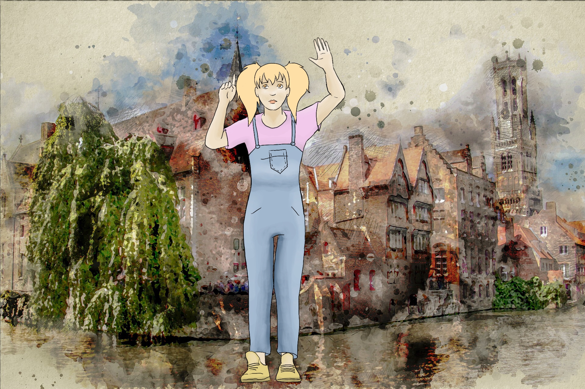 How many people here have telekinetic powers? Raise my hand, Emo Philips