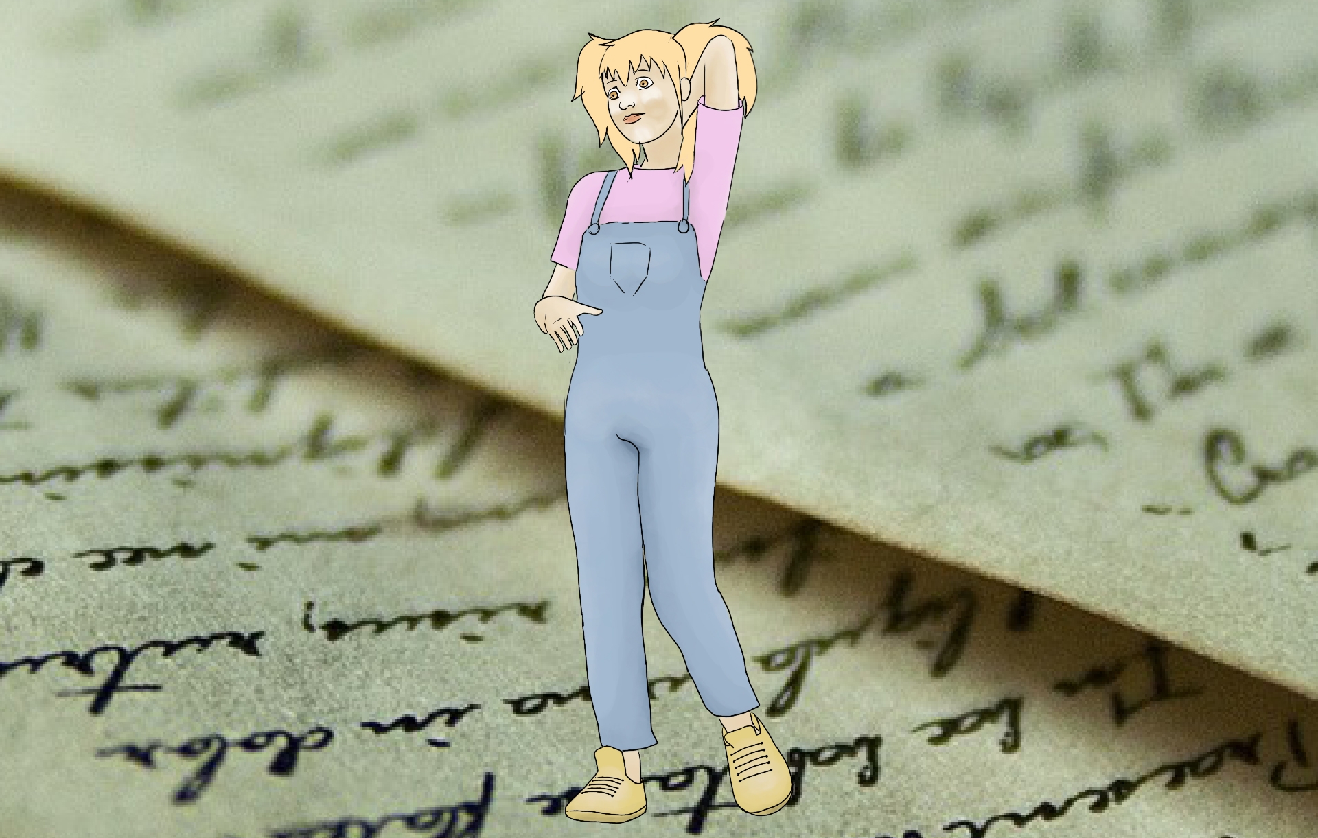 I do not have bad handwriting, I have my own font