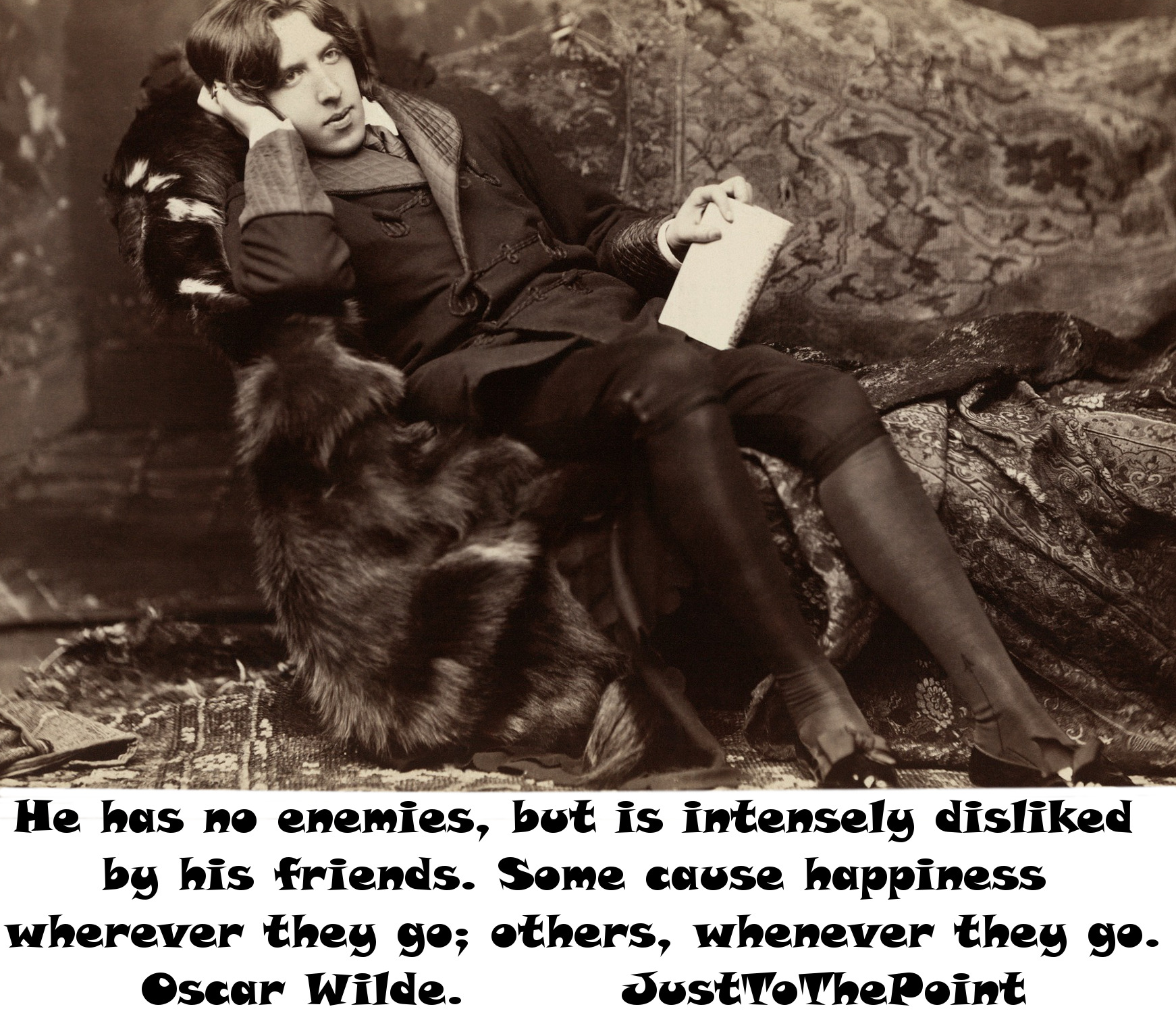 He had delusions of adequacy, Walter Kerr.