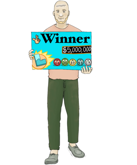 Al profe le toca la lotería