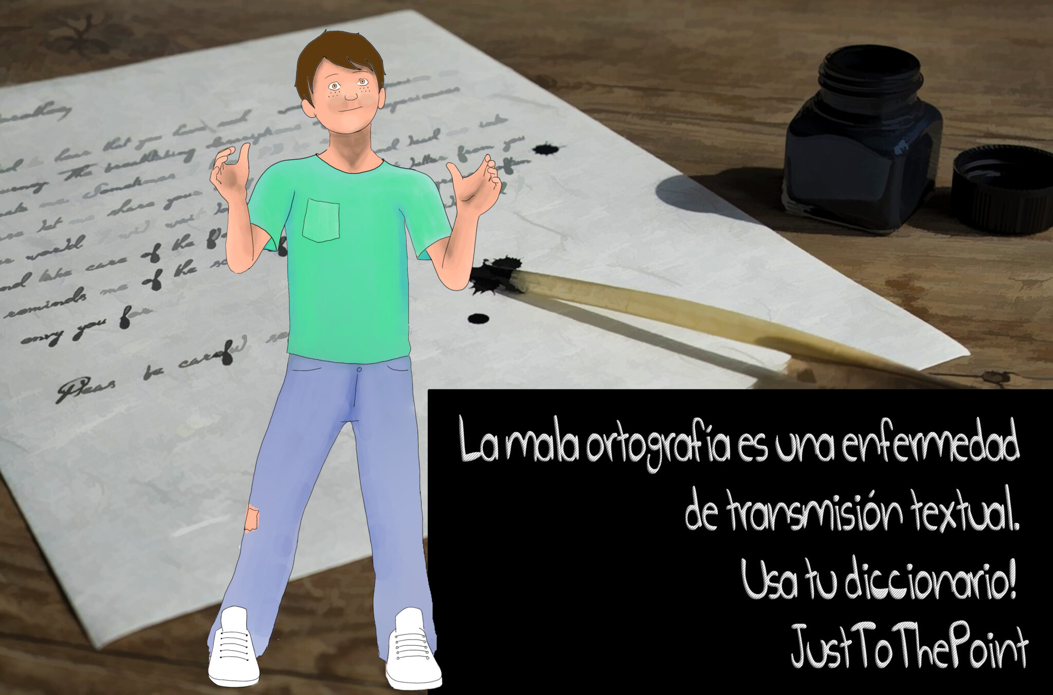 -Dios mio, Dios mio, ¿Porque meas avandonado? -Por tu ortografía, hijo.