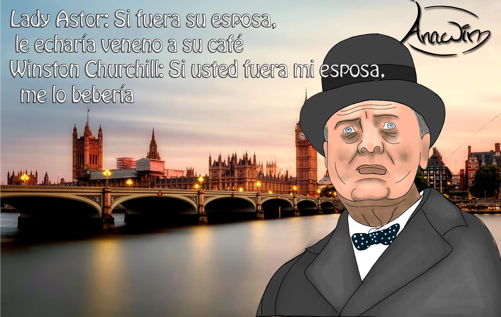 Siempre se puede contar con los americanos para hacer lo correcto, una vez que han agotado todas las alternativas, Winston Churchill.