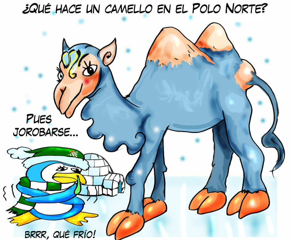 Mi vecino árabe me dijo ¡Habibi! y yo le contesté… ¡Que son dos días!