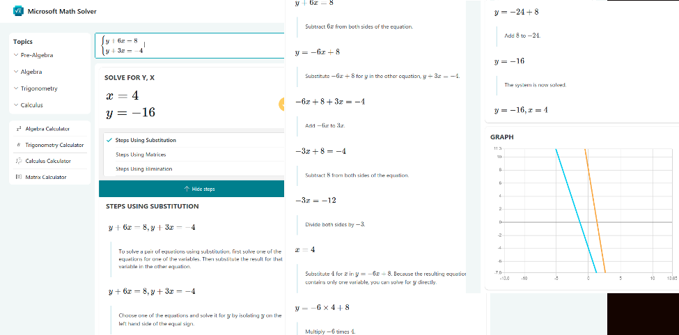 Microsoft Math Solver