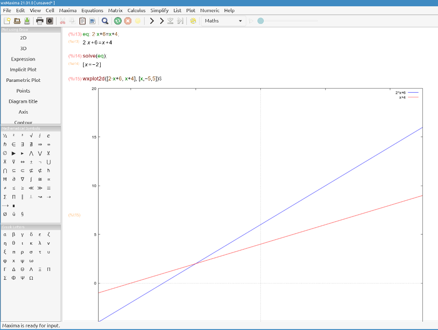 First-degree equations