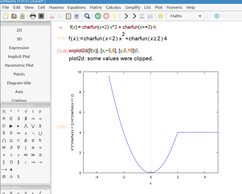 Piecewise-defined functions