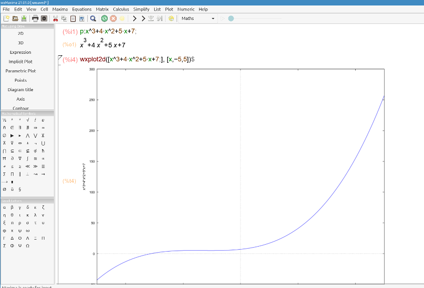 Working with polynomials in Maxima
