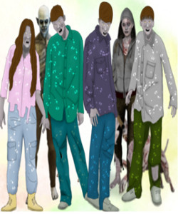 The half bone, half flesh creatures