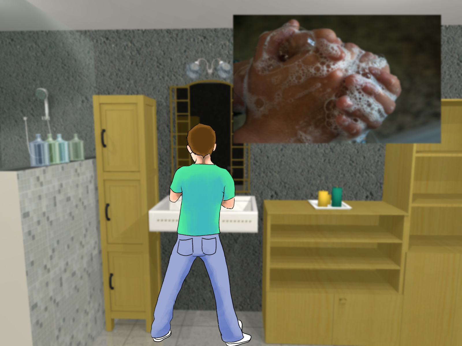 Practice good personal hygiene. Wash your hands before you eat. Be aware of good clean water and food sources, James Wright