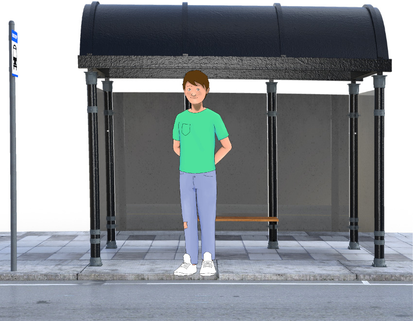 Be visible when jogging or biking, wear reflective material to your liking.