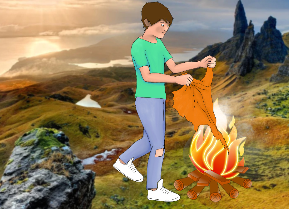 Because even if you delete it, anything on the Internet can always be found again and someone could read it or watch it, and use it to hurt you