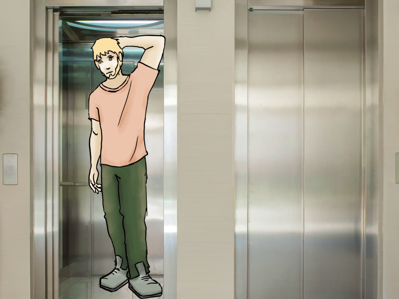 How are you doing in England? Remember, an elevator is a lift