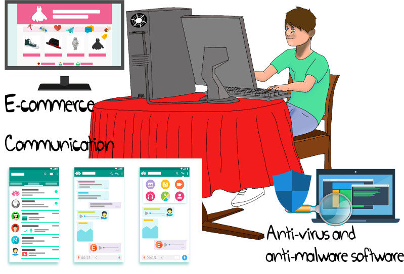 The Internet is so big, so powerful and pointless that for some people it is a complete substitute for life, Andrew Brown