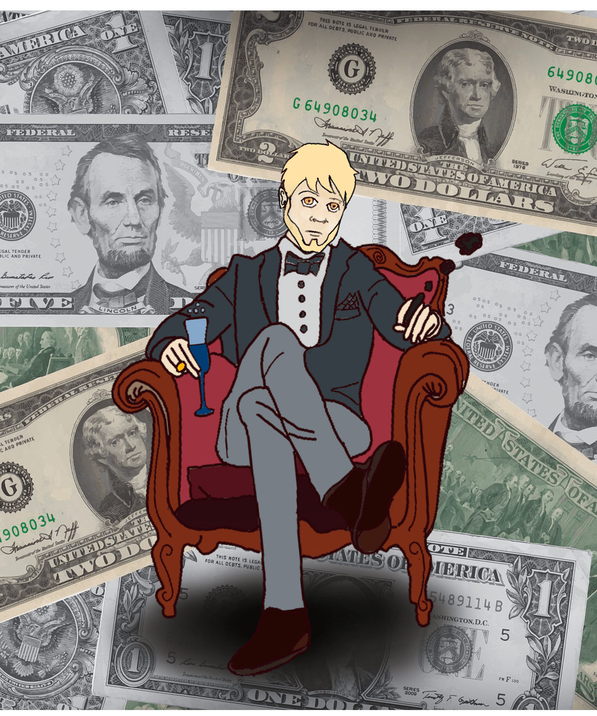 The richest man is who needs the least.