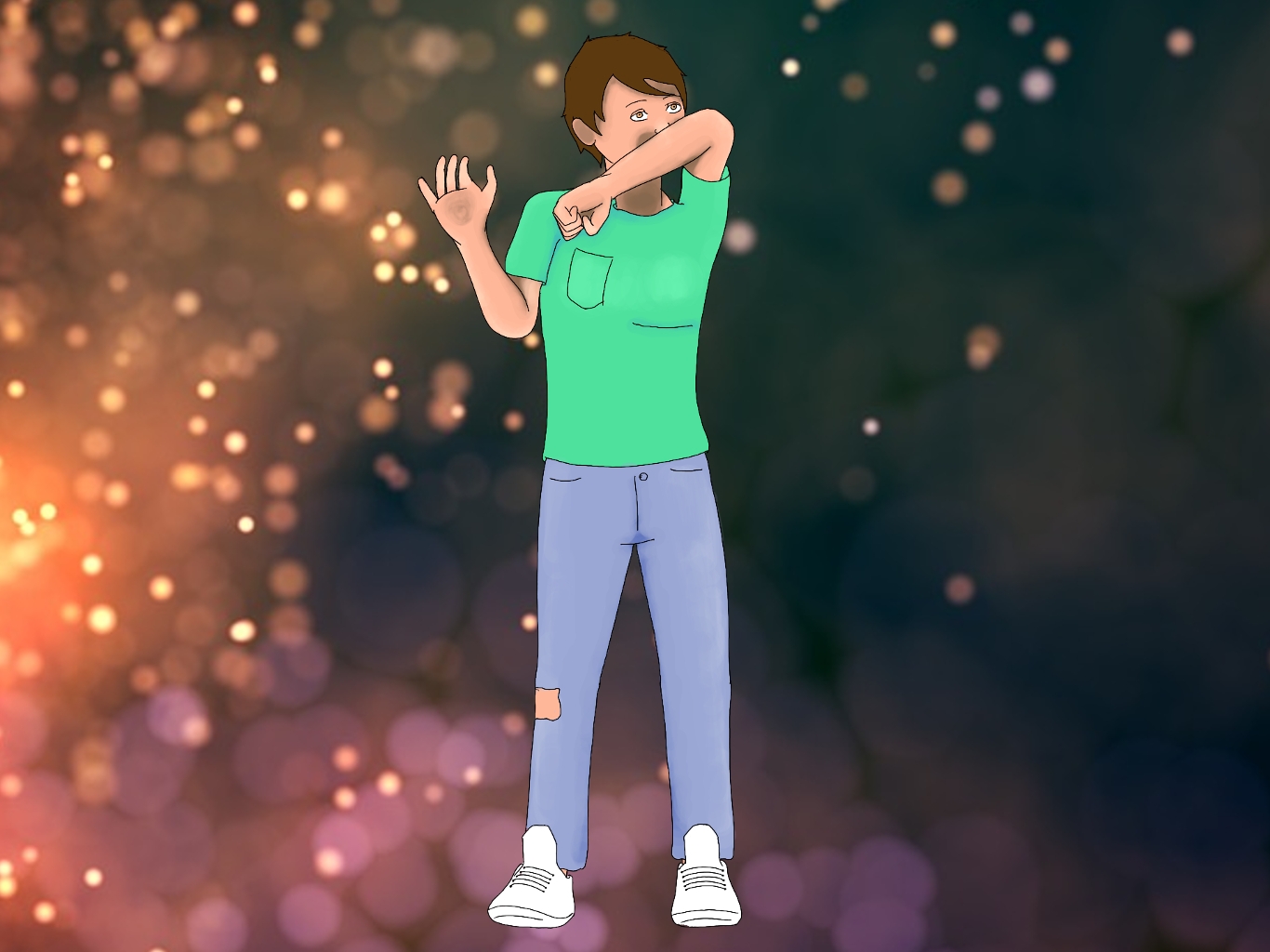 Busca a alguien que te de un buen susto