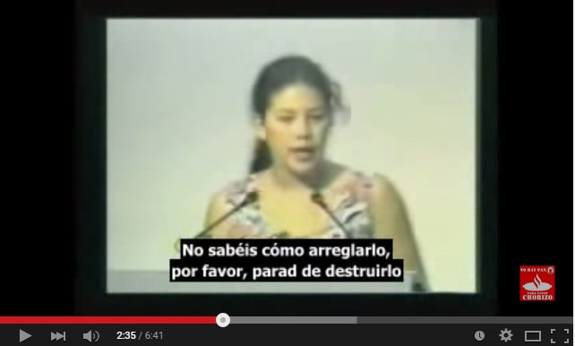 We find ourselves heading fully into an era of mass extinction, Severn Cullis-Suzuki