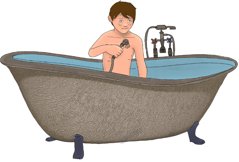 Don’t let the water run in the sink, our life’s on the brink.