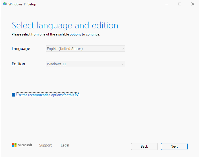 Windows Installation Media