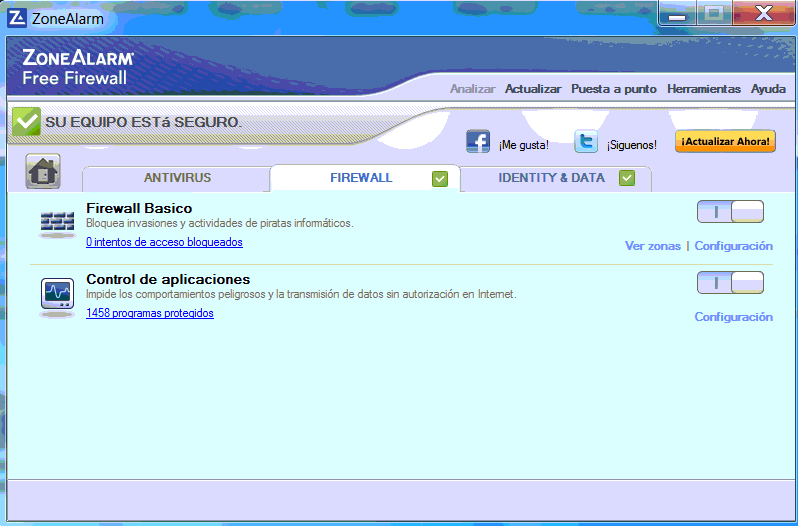 ZoneAlarm Free Firewall