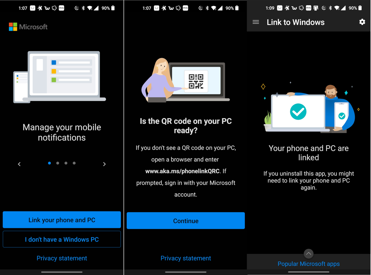 Microsoft Phone Link