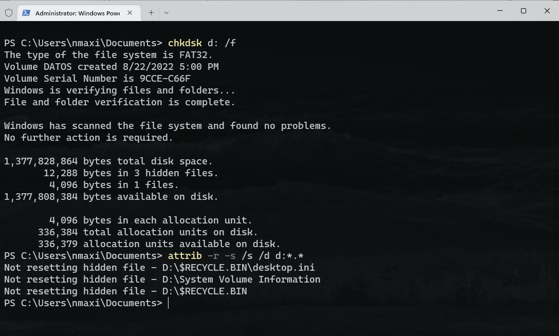 How to recover deleted files