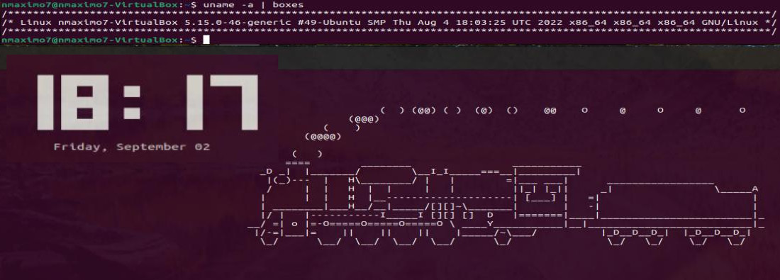 sl draws a retro train in your terminal